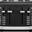 KitchenAid 4 Slice Toaster, KMT4109BK, Cast Iron Black