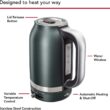 KitchenAid 1.7L Electric Kettle w/Temp Control KEK1701, Juniper