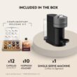Nespresso Vertuo Next Coffee and Espresso Maker, Machine Only, 1260 watts, Dark Gray