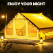 Esazn Inflatable Camping Tents Polyester 6 -Person Tent
