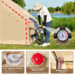 Esazn Inflatable Camping Tents Polyester 6 -Person Tent