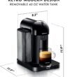 Nespresso Vertuo Coffee and Espresso Maker by Breville, Black
