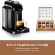 Nespresso Vertuo Coffee and Espresso Maker by Breville, Black