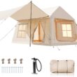 Esazn 8-10 People Inflatable Camping Tents Polyester 8 -Person Tent