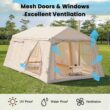 Esazn 8-10 People Inflatable Camping Tents Polyester 8 -Person Tent