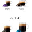 Nespresso Vertuo Coffee and Espresso Machine by De'Longhi with Milk Frother, 1000 Milliliters, Graphite Metal