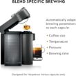 Nespresso Vertuo Coffee and Espresso Machine by De'Longhi with Milk Frother, 1000 Milliliters, Graphite Metal