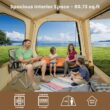 Esazn Truck Tent Polyester 6 -Person Screen tent