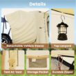 Esazn Truck Tent Polyester 6 -Person Screen tent