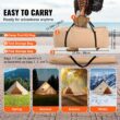 SVOPES Canvas Bell Tent Polyester 8 -Person Tent