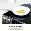 alva Mobi 8-Piece Ceramic Nonstick Cookware Set - Cannoli Cream
