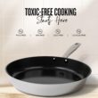 alva Maestro 5-Ply Stainless Steel Nonstick Frying Pan 3-Piece Set (8-in 9.5-in 11-in)