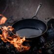 alva Artist Blue Carbon Steel Frying Pan Set - 9.5-in and 11-in