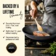 alva Artist Blue Carbon Steel Frying Pan Set - 9.5-in and 11-in