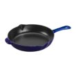 STAUB Cast Iron 10-inch Fry Pan - Dark Blue