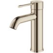 GROHE Essence Starlight Chrome Single Hole 1-Handle WaterSense Bathroom Sink Faucet with Drain