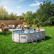 Bestway Power Steel Swim Vista 14ft x 8ft2in x 39.5in Above Ground Swimming Pool Set