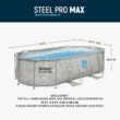 Bestway Power Steel Swim Vista 14ft x 8ft2in x 39.5in Above Ground Swimming Pool Set