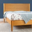 Zinus Full Wood grain Wood Platform Bed with Headboard