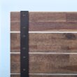 Zinus Queen Woodgrain Wood Platform Bed with Headboard