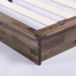 Zinus Queen Woodgrain Wood Platform Bed with Headboard