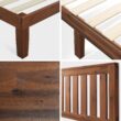 Zinus Queen Antique Espresso Wood Platform Bed with Headboard
