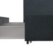 GZMR King Navy Bed Frame Storage with Headboard