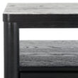 Safavieh Jaylessa Mid-Century Style Wood Nightstand/Black