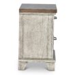 Steve Silver Whitewashed Gray Acacia 2 -Drawer 28-in W x 28.5-in H Rustic Nightstand