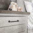 Steve Silver Whitewashed Gray Acacia 2 -Drawer 28-in W x 28.5-in H Rustic Nightstand