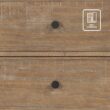 Steve Silver Driftwood Brown Acacia 2 -Drawer 28-in W x 27.75-in H Nightstand