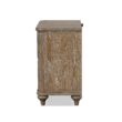 Furniture of America Rustic Oak Oak 2 -Drawer 29-in W x 29.5-in H Rustic Nightstand