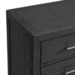 Picket House Furnishings Black 3 -Drawer 28-in W x 28-in H Modern Nightstand