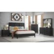 Picket House Furnishings Black 3 -Drawer 28-in W x 28-in H Modern Nightstand