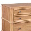 JIMSMAISON Hazel Pine 3 -Drawer 27.3-in W x 27.3-in H Modern Nightstand