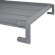 ModernLuxe Queen Size Murphy Bed with a Shelf Gray