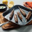 Tramontina Utsava Tri-Ply Clad Stainless Steel 10-Inch Square Grill Pan with Ceramic Non Stick Interior, Induction-Ready