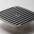 Tramontina Bestow Enameled Cast Iron Grill Pan with Press, 11-inch, Latte with Gold Knob
