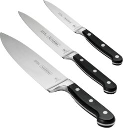 Tramontina Pro Series Forged 3-Piece Starter Kitchen Knife Set