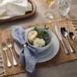 Tramontina 45 Piece Silverware Set - Classic Utensils Set