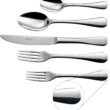 Tramontina 45 Piece Silverware Set - Classic Utensils Set