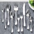 Tramontina 45 Piece Silverware Set - Firenze Utensils Set