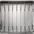Tramontina 16.5-Inch Stainless Steel Deep Roasting Pan with Basting Grill and V-Rack, Turkey Roaster for Oven, Dishwasher Safe, Made in Brazil