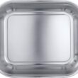 Tramontina 16.75-Inch Stainless Steel Roasting Pan with Rack, Flared Edge Turkey Roaster for Oven, Dishwasher Safe, Made in Brazil