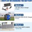 Weize 12V 100Ah TM LiFePO4 Battery Group 31, 120A BMS Low-Temp Protection Deep Cycle Lithium Battery 500A/3S Peak Discharge for Trolling Motor, RV, Solar, Marine