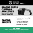 Riding Mower Bagger for 36-inch Decks