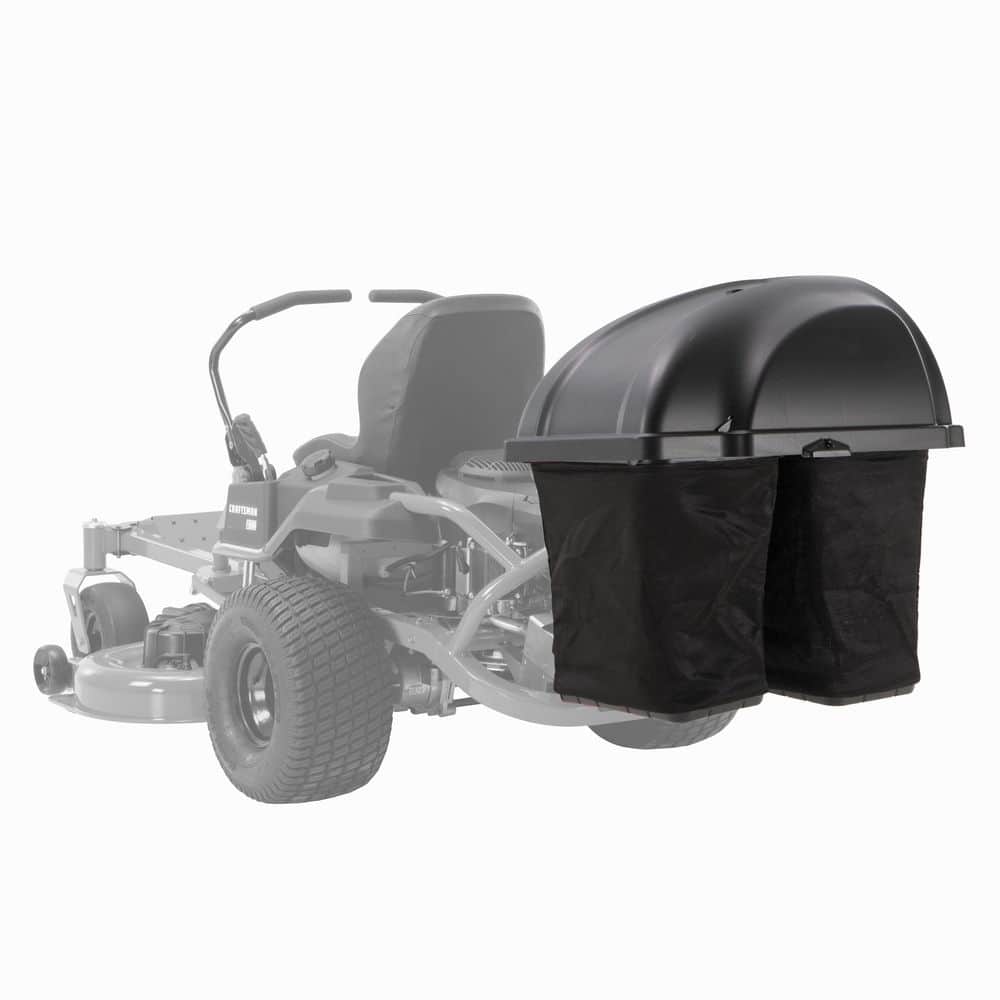 Genuine Factory Parts Original Equipment 50 in. and 54 in. Double Bagger for Troy-Bilt and Craftsman Zero-Turn Lawn Mowers (2019 and After) 19B70055GFP
