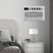 Whirlpool Supplemental Heat Capability 12000-BTU 550-sq ft 230-Volt White Through-the-Wall Air Conditioner with Heater with Remote