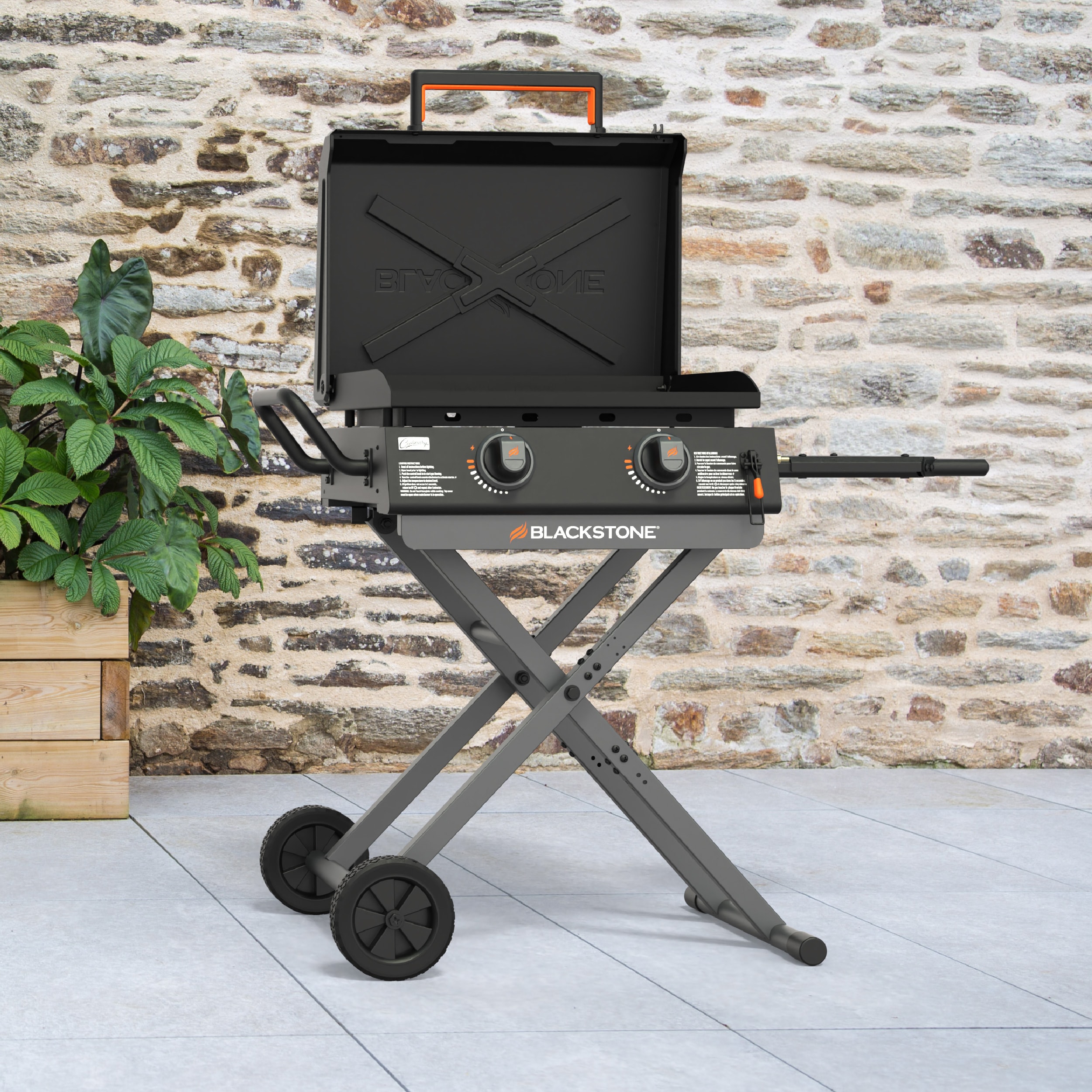 Blackstone 22-in Culinary Omnivore Griddle with Flexfold Legs 361-Sq. in Black Powder Coat Portable Liquid propane Grill Blackstone 22-in Culinary Omnivore Griddle with Flexfold Legs 361-Sq. in Black Powder Coat Portable Liquid propane Grill
