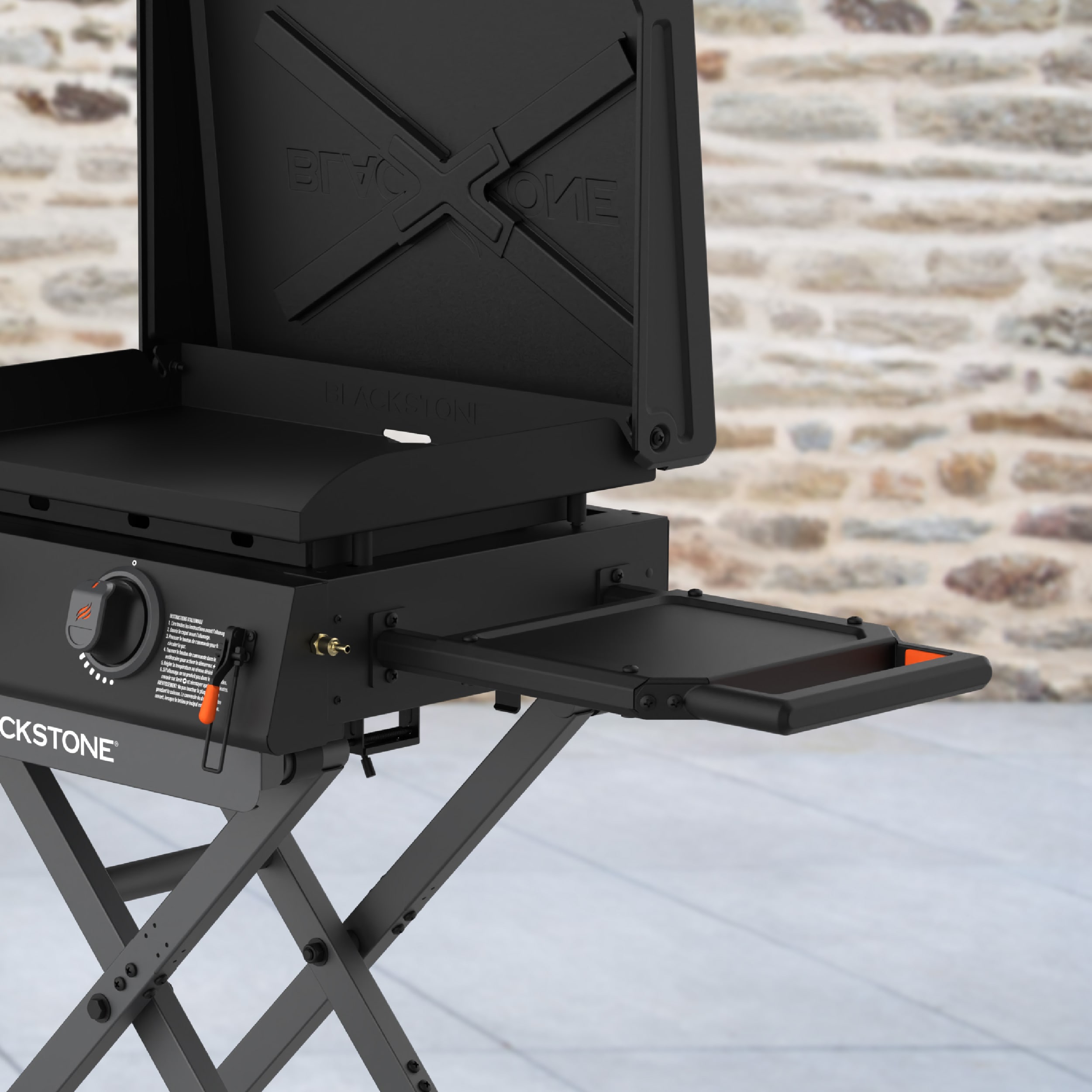 Blackstone 22-in Culinary Omnivore Griddle with Flexfold Legs 361-Sq. in Black Powder Coat Portable Liquid propane Grill Blackstone 22-in Culinary Omnivore Griddle with Flexfold Legs 361-Sq. in Black Powder Coat Portable Liquid propane Grill